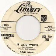 Gogi Grant - If And When / I'll Never Smile Again