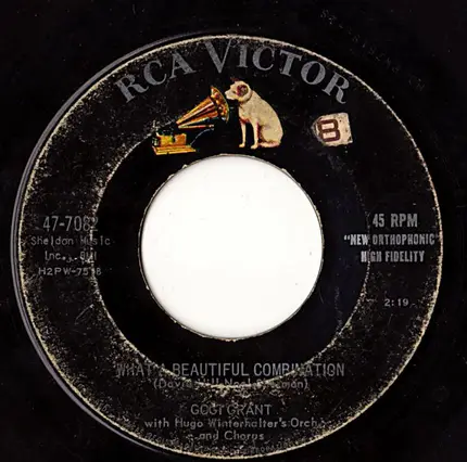 Gogi Grant With Hugo Winterhalter's Orchestra And Chorus - Johnny's Dream / What A Beautiful Combination