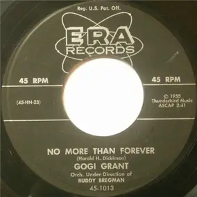 Gogi Grant - The Wayward Wind / No More Than Forever