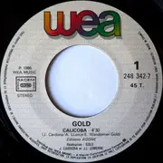 7inch Vinyl Single - Gold - Calicoba
