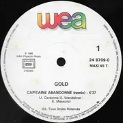 12inch Vinyl Single - Gold - Capitaine Abandonné (Remix 2 - Spécial Tempête)