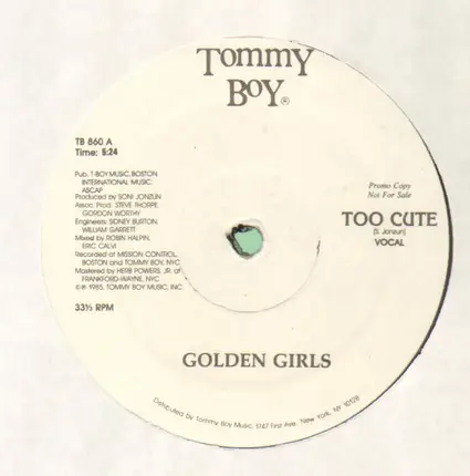 Golden Girls - Too Cute