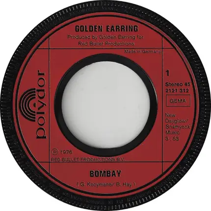 Golden Earring - Bombay