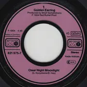 7inch Vinyl Single - Golden Earring - Clear Night Moonlight / Fist In Glove