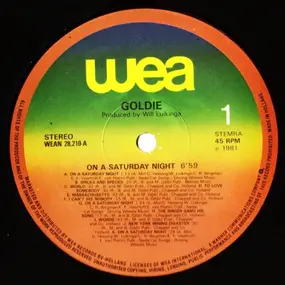 Goldie - On A Saturday Night