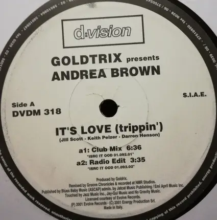 Goldtrix - It's Love (Trippin')