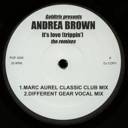 Goldtrix Presents Andrea Brown / Moony / The Ones - It's Love (Trippin') / Dove (I'll Be Loving You) / Flawless
