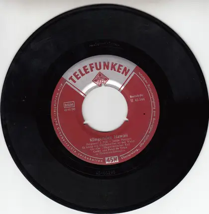 Goldy Und Peter De Vries M. Hawaiian Ensemble - Klingendes Hawaii