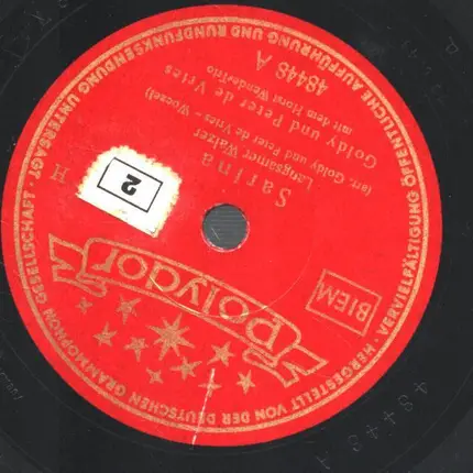Goldy Und Peter De Vries - Sarina / Hawaii