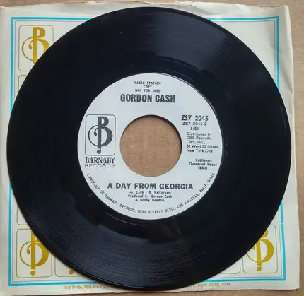Gordon Cash - Julie Ann's Baby / A Day From Georgia