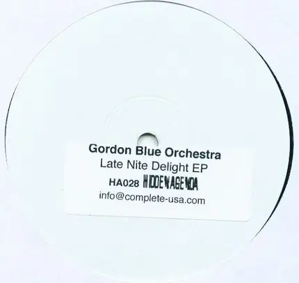Gordon Blue Orchestra - Late Night Delight EP