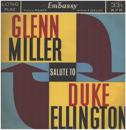 Gordon Franks And His Orchestra - A Salute To Glenn Miller And Duke Ellington