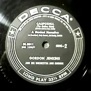 LP - Gordon Jenkins And His Orchestra and Chorus - Manhattan Tower / California (The Golden State)