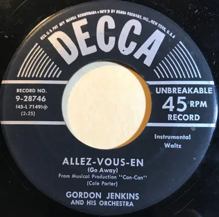 Gordon Jenkins And His Orchestra - No Other Love