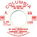 7inch Vinyl Single - Gordon Jenkins - I Left My Heart In San Francisco / This Is All I Ask - Promo Copy
