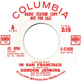 Gordon Jenkins - I Left My Heart In San Francisco / This Is All I Ask