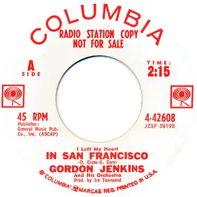 Gordon Jenkins - I Left My Heart In San Francisco / This Is All I Ask