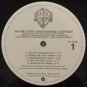 LP - Gordon Lightfoot - Dream Street Rose