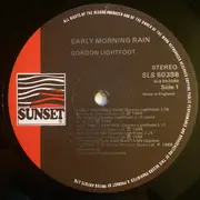 LP - Gordon Lightfoot - Early Morning Rain