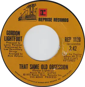 Gordon Lightfoot - That Same Old Obsession