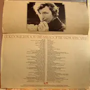 LP - Gordon Lightfoot - The Ballad Of The Yarmouth Castle - textured pocket