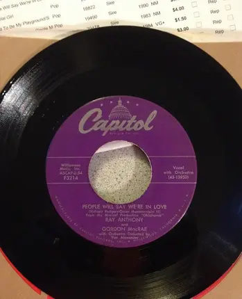 Gordon MacRae , Ray Anthony - The Surrey With The Fringe On Top