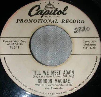 Gordon MacRae - Lonely