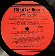 LP - Gordon Tanner , Smokey Joe Miller , Uncle John Patterson - Down Yonder (Old-Time String Band Music From Georgia)
