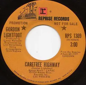 Gordon Lightfoot - Carefree Highway