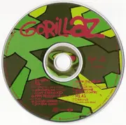 CD - Gorillaz - Gorillaz - Red Disc Face Text