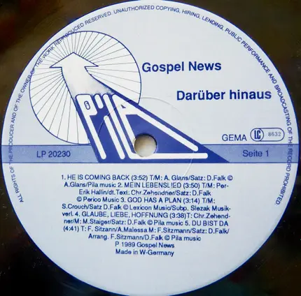 Gospel News - Darüber Hinaus