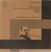 Gottfried Benn - liest Gottfried Benn