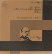 Gottfried Benn - liest Gottfried Benn