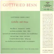 Gottfried Benn - Gottfried Benn Liest Gedichte Und Prosa