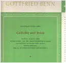 10'' - Gottfried Benn - Gottfried Benn Liest Gedichte Und Prosa