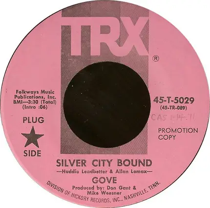 Gove - Silver City Bound / Looking Out My Window