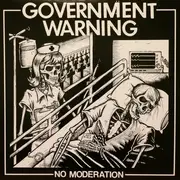 LP - Government Warning - No Moderation - Red On Pink Labels, incl. Insert
