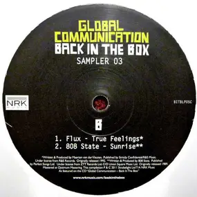 Global Communication - Back In The Box (Sampler 03)