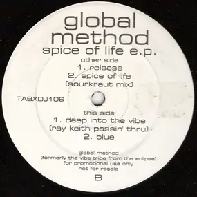 Global Method - Spice Of Life E.P.