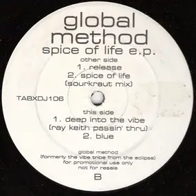 Global Method - Spice Of Life E.P.