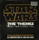 LP - Global Stage Orchestra - Star Wars - the Themes - 180g Crystal Clear & Black Vinyl