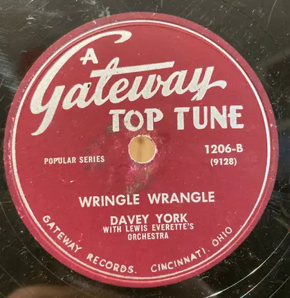 Gloria And Bobbie / Davey York - Love Is Strange / Wringle Wrangle