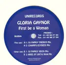 12inch Vinyl Single - Gloria Gaynor - First Be A Woman