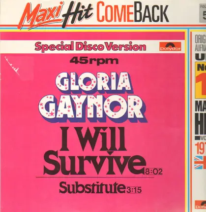 Gloria Gaynor - I Will Survive