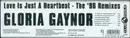 12'' - Gloria Gaynor - Love Is Just A Heartbreak - The '96 Remixes