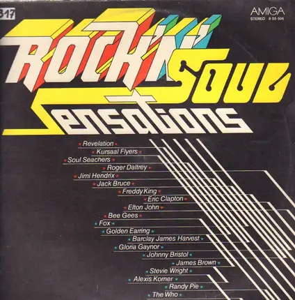Gloria Gaynor, Alexis Korner, Elton John, Jack Bruce ... - Rock'n Soul Sensations