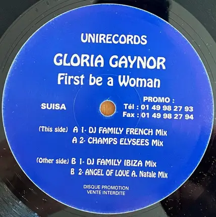 Gloria Gaynor - First Be A Woman