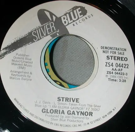 Gloria Gaynor - Strive