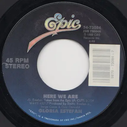 Gloria Estefan - Here We Are
