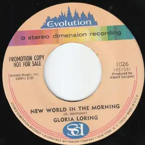 Gloria Loring - The Dove / New World In The Morning